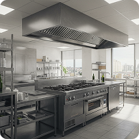 Cozinha de Industrial